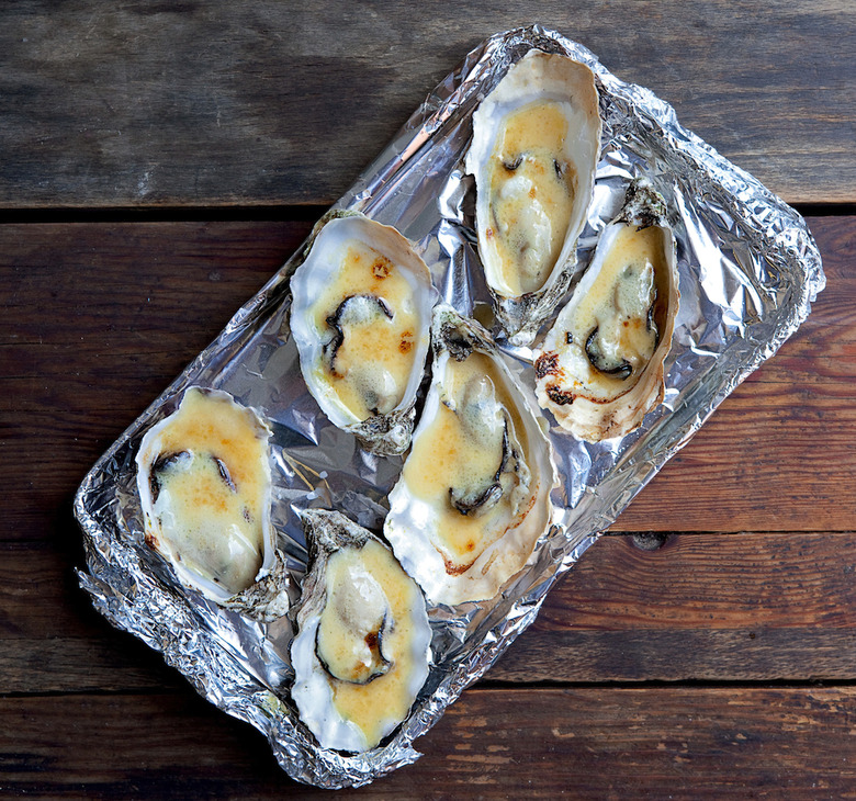 Oysters With Calvados Recipe