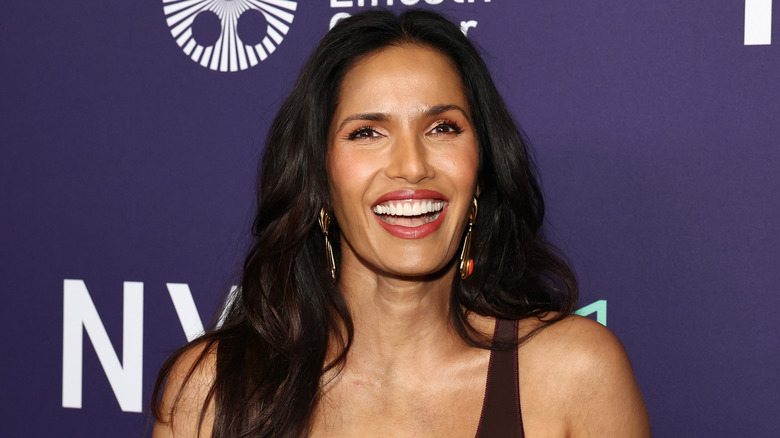 Padma Lakshmi smiling