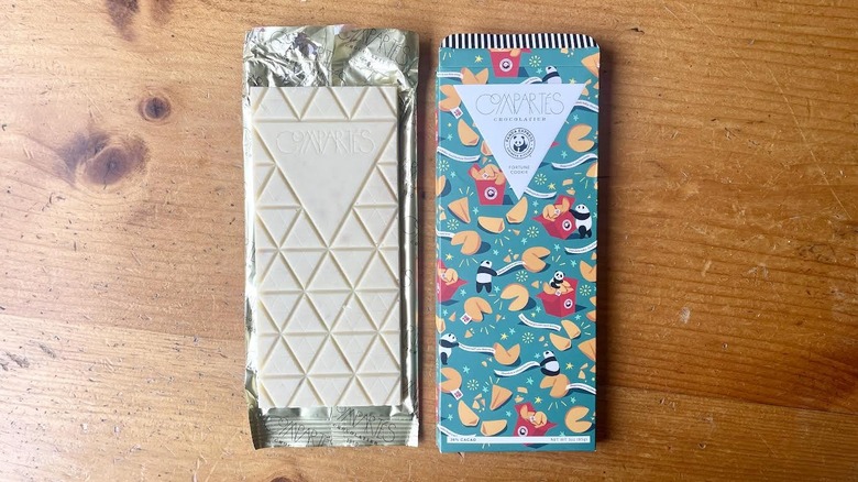 Panda Express x Compartés Chocolate's Fortune Cookie Bar