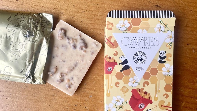 Panda Express x Compartés Chocolate's Honey Walnut Bar