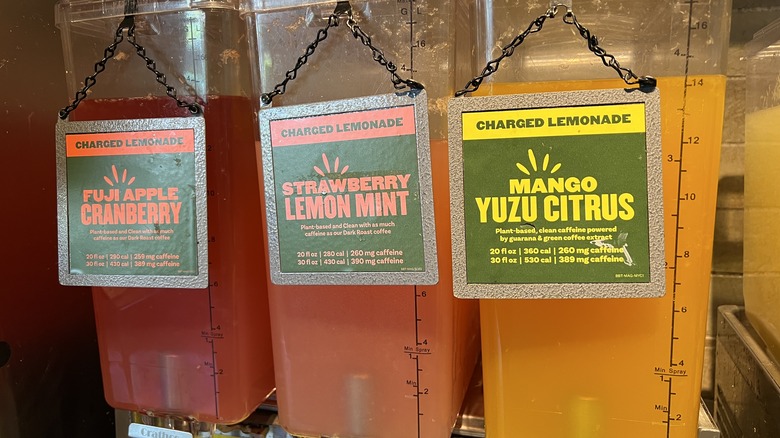 Panera Charged Lemonades 