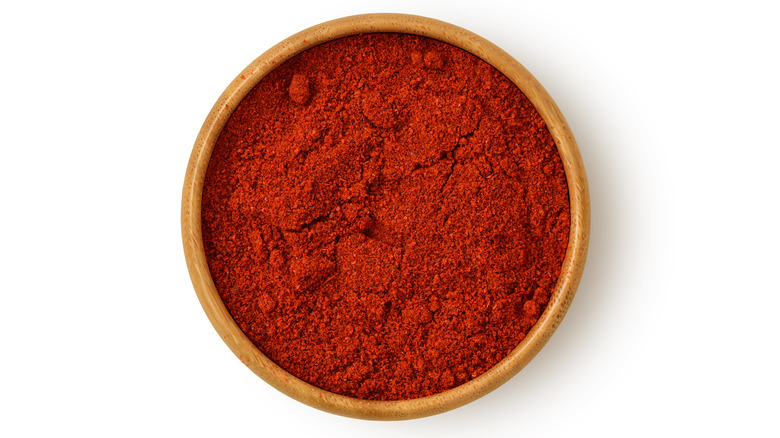 Bowl of paprika