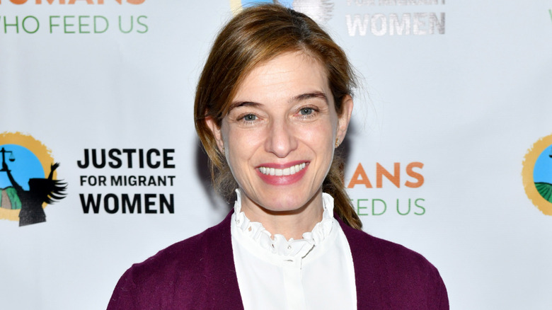 Pati Jinich smiling on red carpet