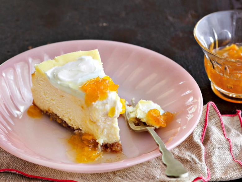 Peach-Bourbon Cheesecake Recipe