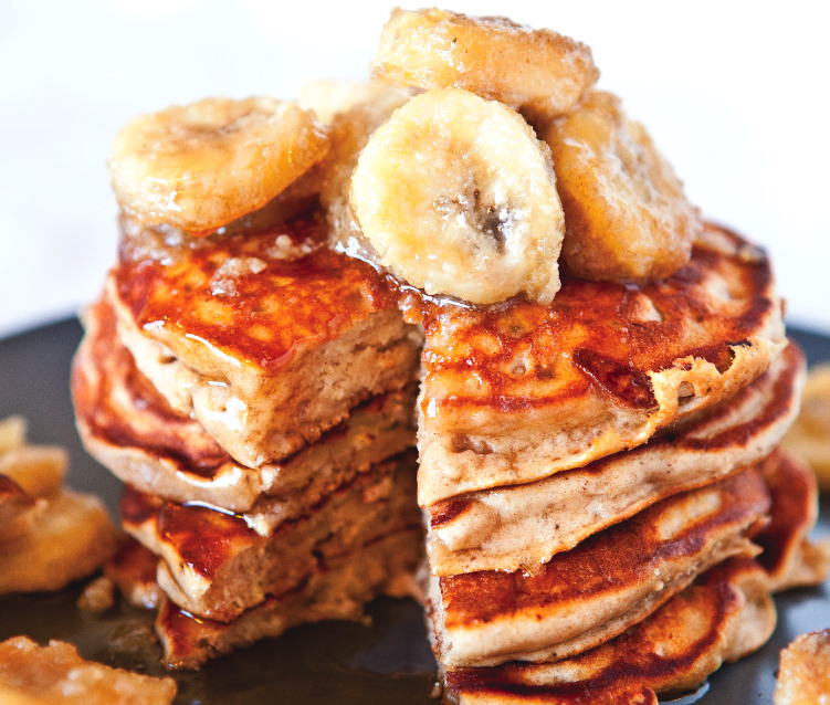 Peanut Butter And Banana Pancakes Recipe