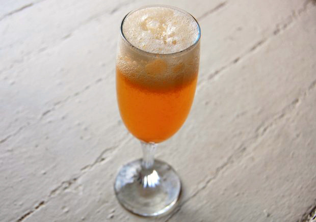 Persimmon Fizz Cocktail Recipe