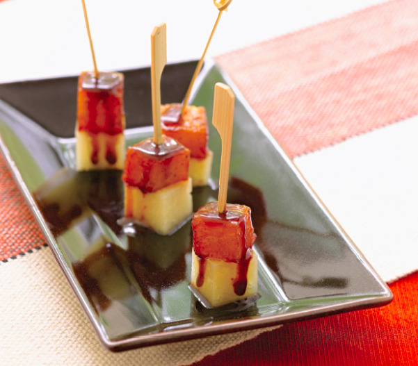 Pineapple Manchego Skewers Recipe