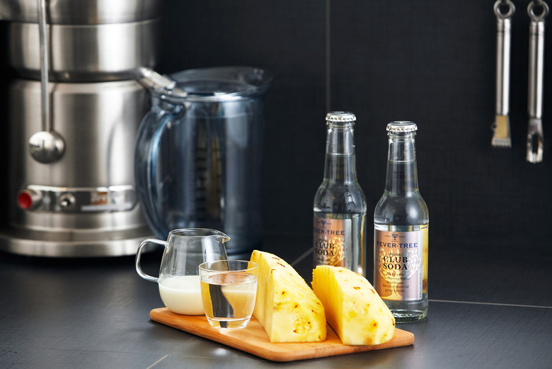 Make your own pineapple soda, which will help you win friends and influence people