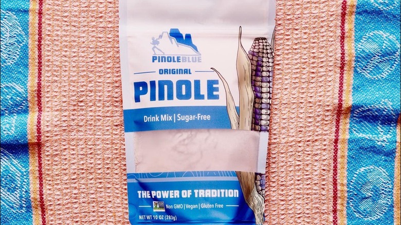 Pinole Blue's drink mix