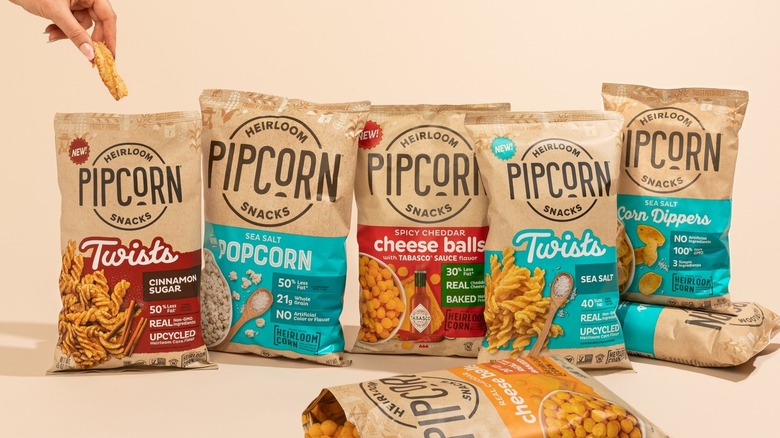 Variety of pipsnacks