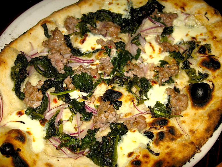 Pizzaiolo's Stinging Nettle Pizza