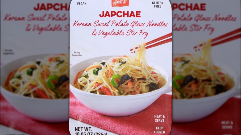 A package of Japchae from Trader Joe's