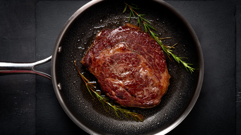 seared ribeye