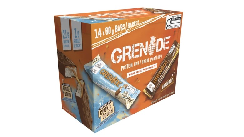 Mixed case of Grenade protein bars