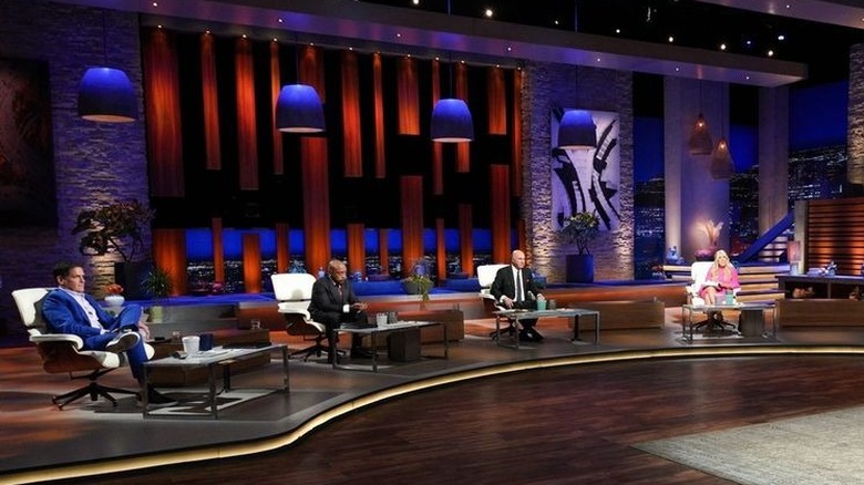 Shark Tank sharks in action