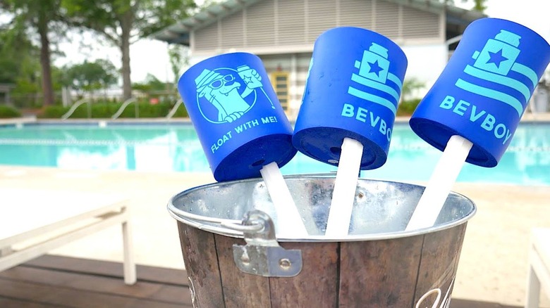 BeverageBoy floating drink holders 