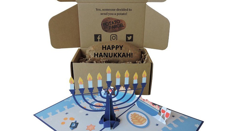 Happy Hannukah Potato Parcel