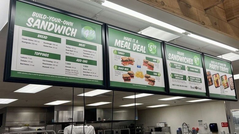Deli counter at Sprouts