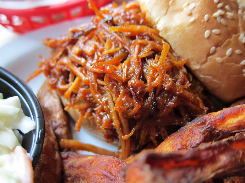 Pulled pork sandwiches are also part of a balanced breakfast. And dinner. And snack.