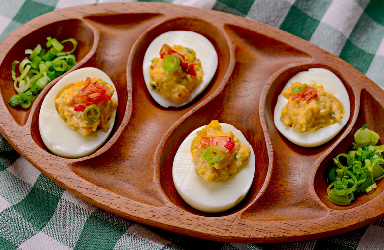 Pump Up Your Picnic: Kimchi Deviled Eggs