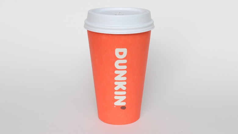 Dunkin' signature pumpkin spice latte