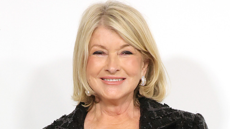 Martha Stewart smiling at awards ceremony