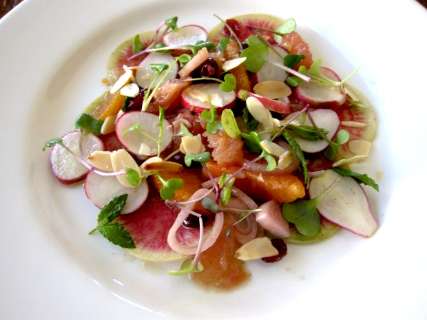 Radish And Citrus Salad With Candied Shallots Recipe