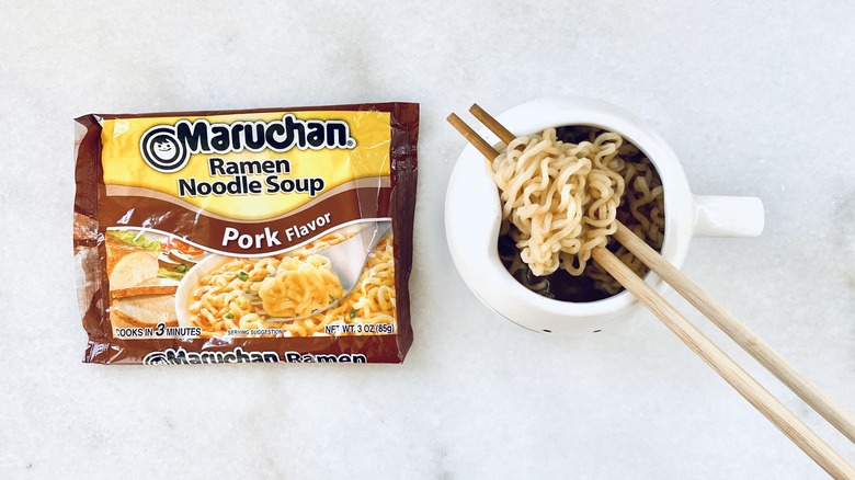 Maruchan ramen pork flavor