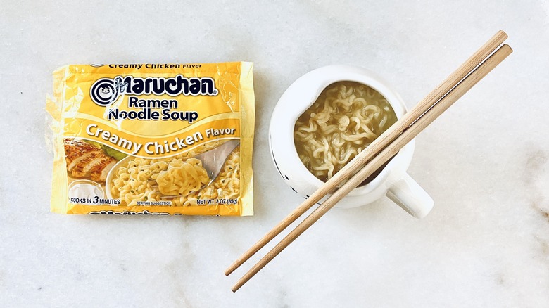 Maruchan ramen creamy chicken flavor