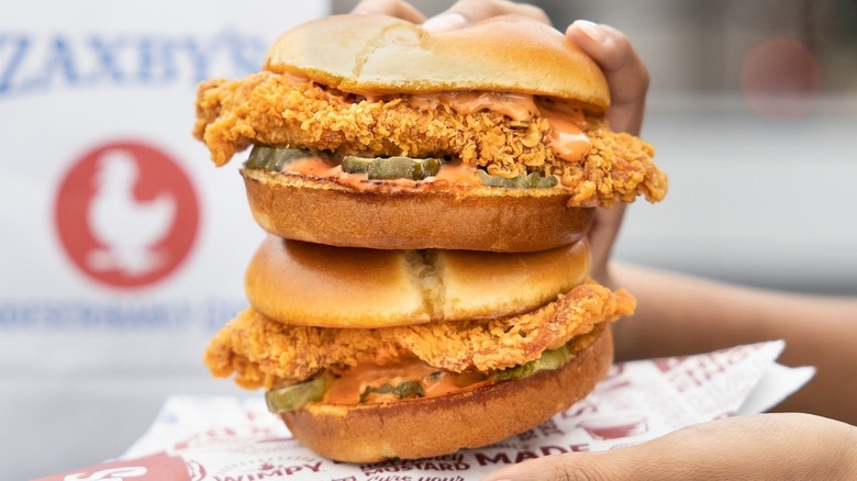 Zaxby's signature chicken sandwich