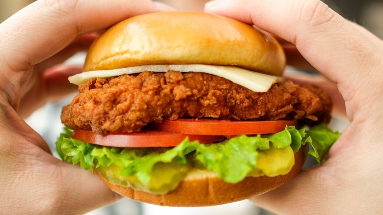 Chick-fil-A chicken sandwich