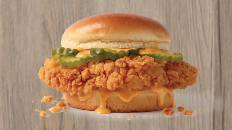 Jack In The Box Cluck Sandwich
