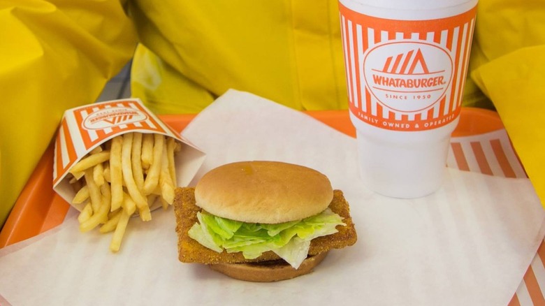 Whataburger Whatacatch sandwich