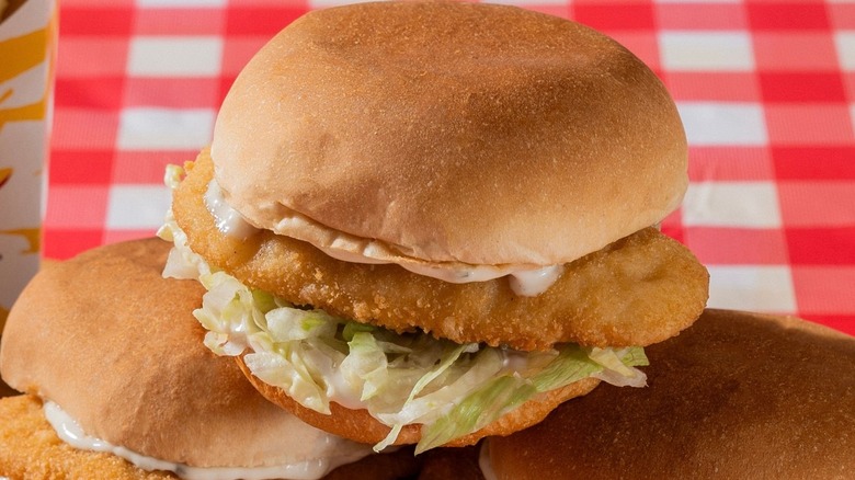 Hardee's fish sandwich
