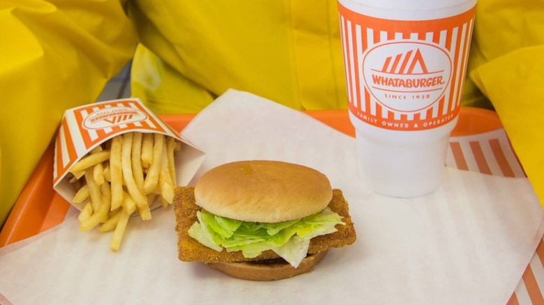 Whataburger Whatacatch sandwich