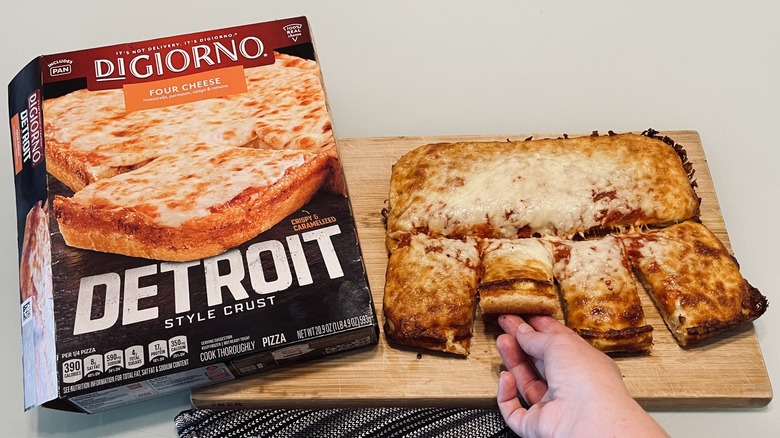 DiGiorno Detroit-Style Cheese Pizza