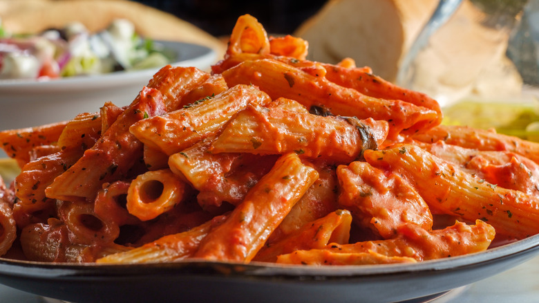 pasta with vodka sauce