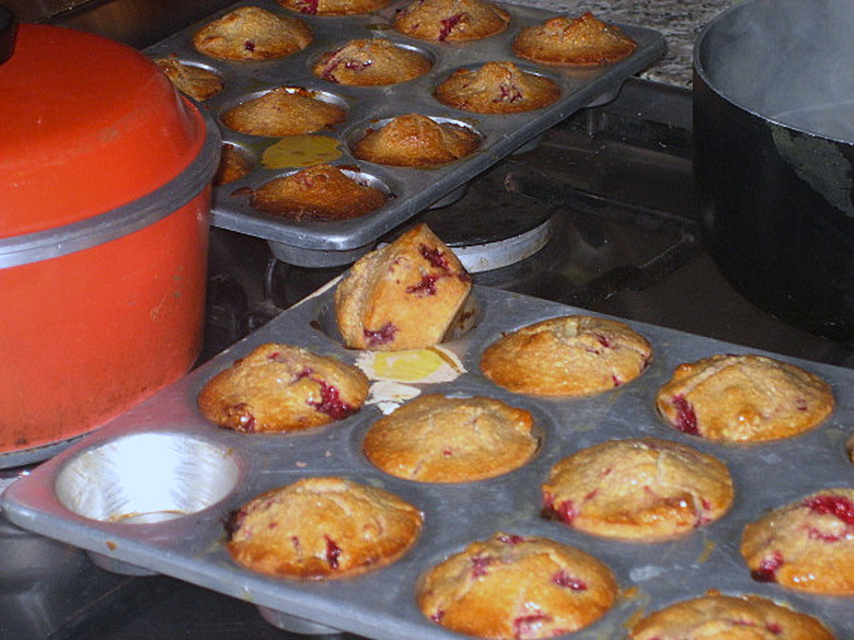 Raspberry Yogurt Muffins Recipe