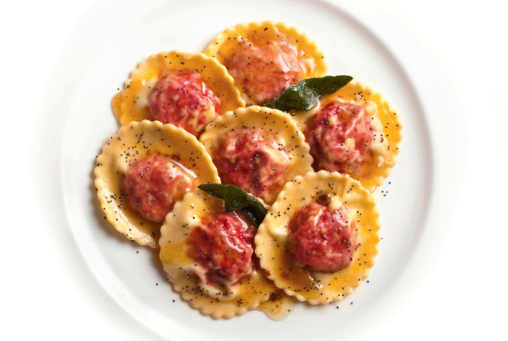 Ravioli With Beets, Butter And Poppy Seeds Recipe
