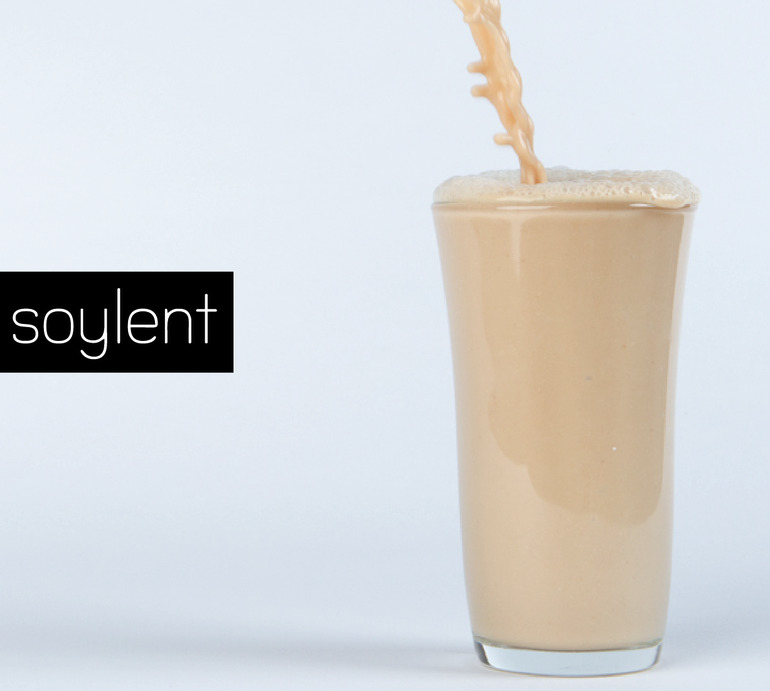 Soylent boasts a wholesome nutritional label on its packaging.