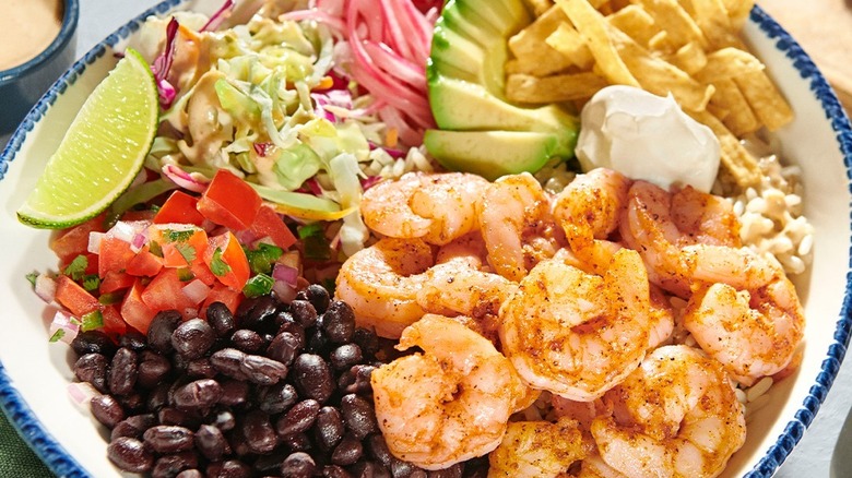 Red Lobster Baja Shrimp Bowl
