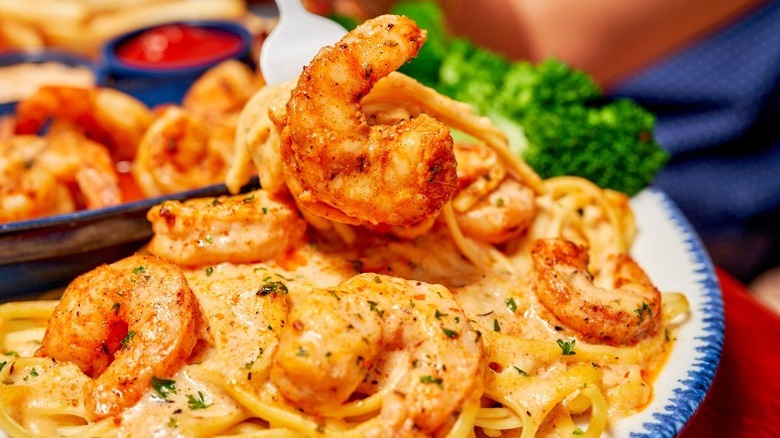 Cajun shrimp trio meal