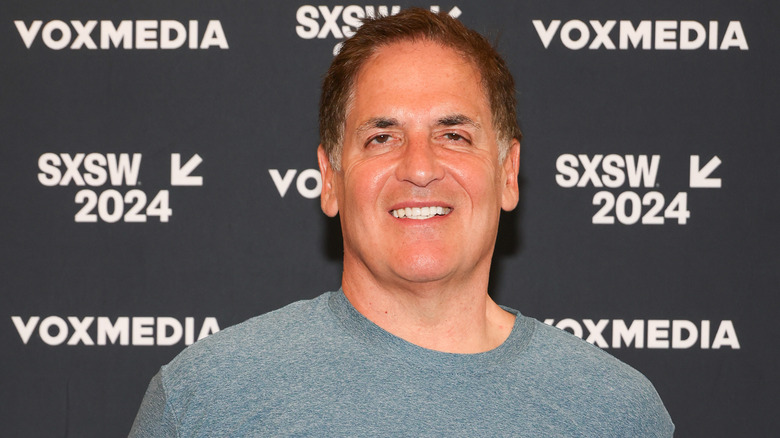 Mark Cuban smiling