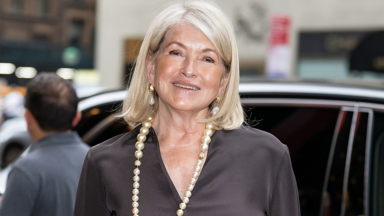 Martha Stewart at a movie premiere