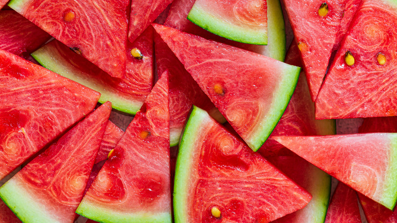 slices of watermelon 