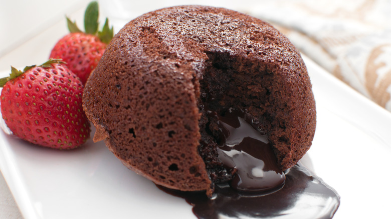 Chocolate lava cake