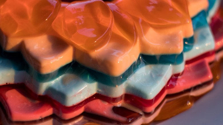 A Jell-O mold