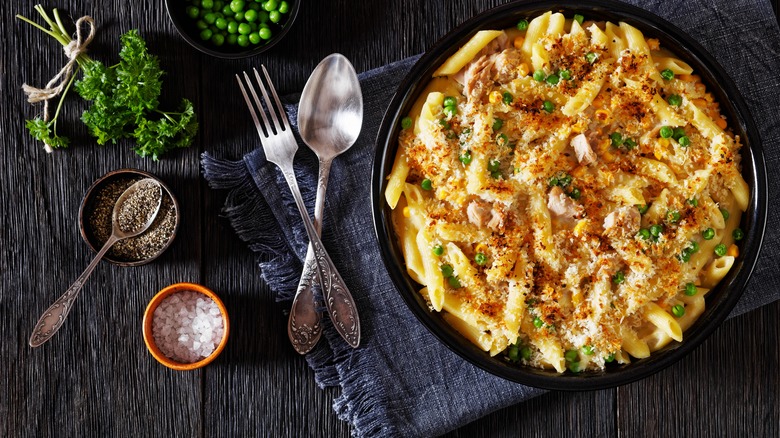 A Tuna casserole