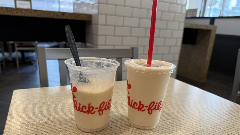 Peach Frosted Lemonades