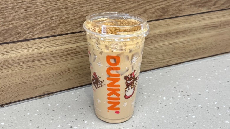 Cookie Butter Cloud Latte from Dunkin'